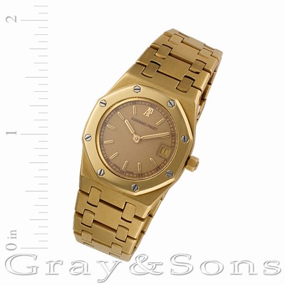 Audemars Piguet c39685 Royal Oak Quartz Female 18k yellow gold