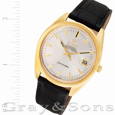 Omega 168 Seamaster Automatic Male 18k yellow gold