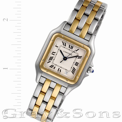 Cartier W25028B Panthere Quartz Male Stainless Steel