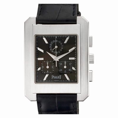Piaget 14600 Protocol Quartz Male 18k White Gold