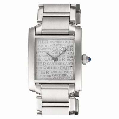 Cartier W51008Q3 Tank Francaise Quartz Female Stainless Steel