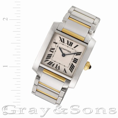 Cartier W51012Q4 Tank Francaise Quartz Unisex Stainless Steel