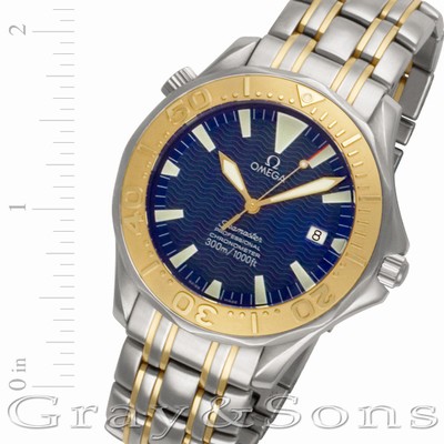 Omega 2455.80 Seamaster Automatic Male Stainless Steel