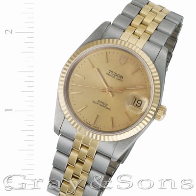 Tudor 74033 Prince Date Automatic Male Stainless Steel