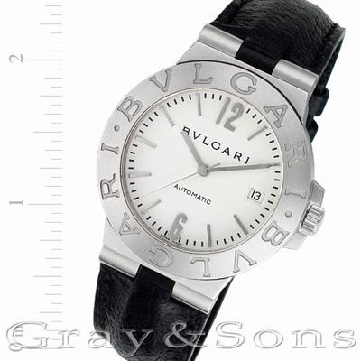 Bvlgari LVC 38 S Diagono Automatic Male Stainless Steel