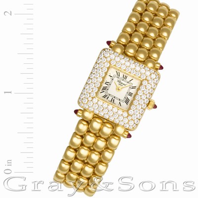 Chopard 419-1 Happy Sport Quartz Female 18k yellow gold