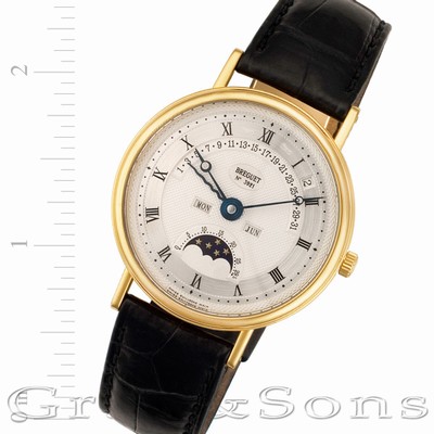 Breguet 3787/BA-IE/986 Perpetual Calendar Automatic Male 18k yellow gold