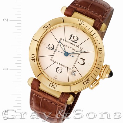 Cartier 1991 Pasha Automatic Male 18k yellow gold