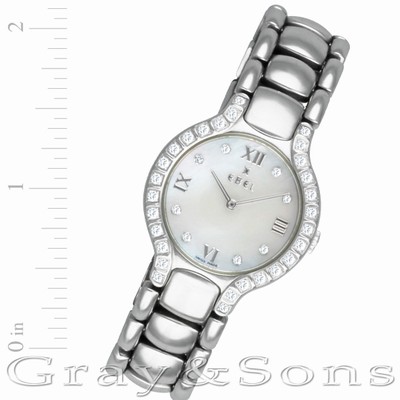 Ebel 9157428-20 Beluga Quartz Female Stainless Steel