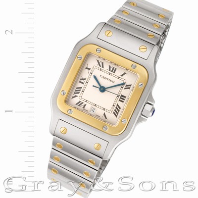 Cartier 187901 Santos Quartz Male Stainless Steel