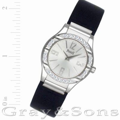 Piaget G0A31141 Polo Quartz Female 18k White Gold
