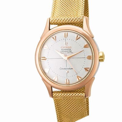 Omega Omega 4261 Constellation Automatic Male Stainless Steel & Gold Plated