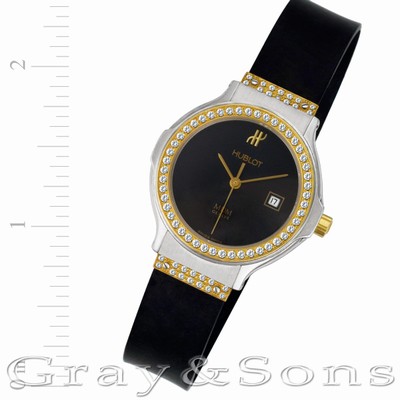 Hublot 1391.2.054 M D M Quartz Female Stainless Steel