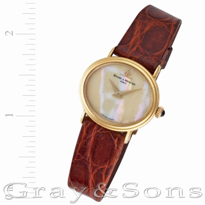 Baume & Mercier 754413 Classic Manual Female 18k yellow gold