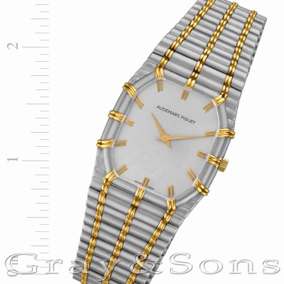 Audemars Piguet CA 56205/661 Bamboo Quartz Male 18k White Gold