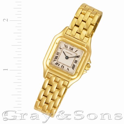 Cartier W25022B9 Panthere Quartz Female 18k yellow gold