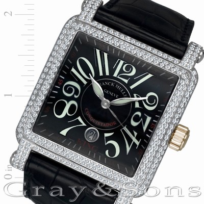 Franck Muller 10000sc king conquistador Automatic Male 18k White Gold
