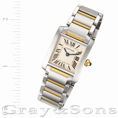 Cartier W51007Q4 Tank Francaise Quartz Female Stainless Steel