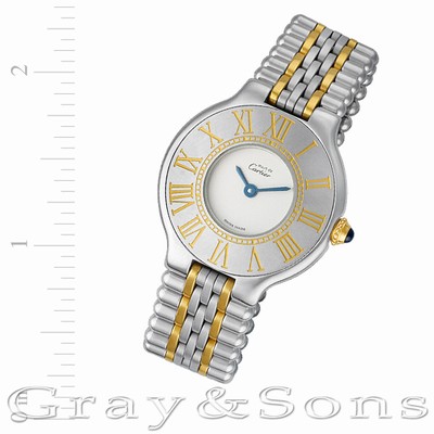 Cartier 125000P Must de Quartz Female Stainless Steel
