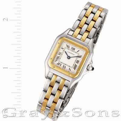 Cartier 1120 Panthere Quartz Female Stainless Steel