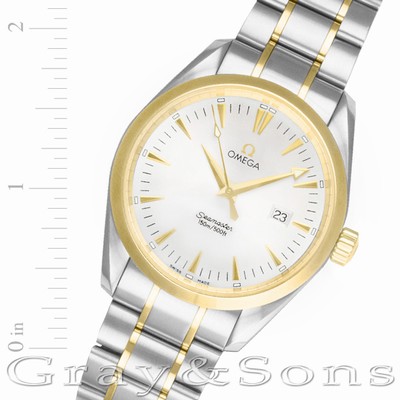 Omega 23173000 Aqua Terra Quartz Male Stainless Steel