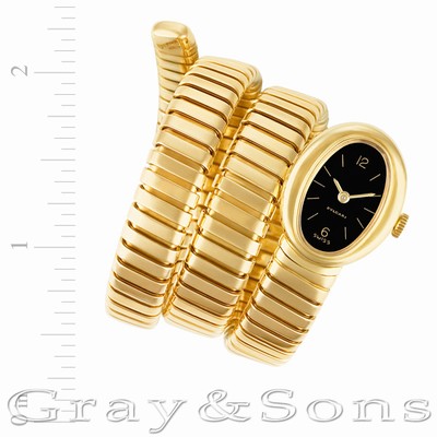Bvlgari g1211.4 Serpentine Manual Female 18k Yellow Gold