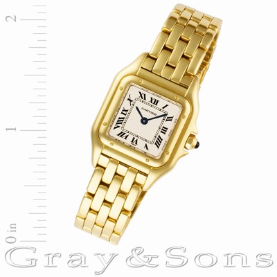 Cartier W25022B9 Panthere Quartz Female 18k yellow gold