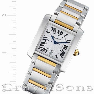 Cartier W51005Q4 Tank Francaise Automatic Male Stainless Steel