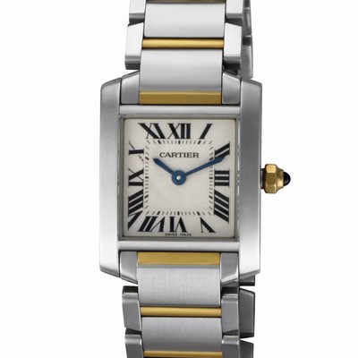Cartier W51007Q4 Tank Francaise Quartz Female Stainless Steel