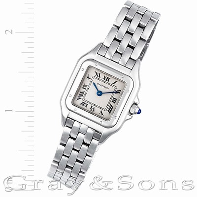Cartier W25033P5 Panthere Quartz Female Stainless Steel