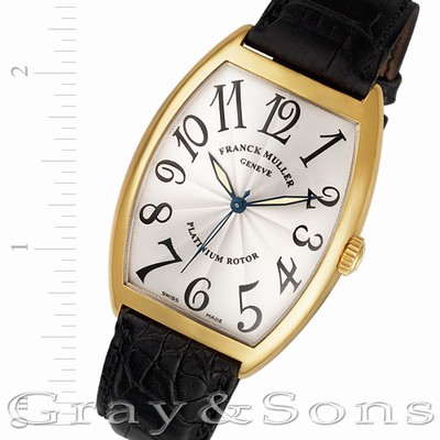 Franck Muller 6850 SC Curvex Automatic Male 18k yellow gold
