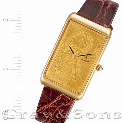 Corum 55400 Ingot Manual Male 18k yellow gold