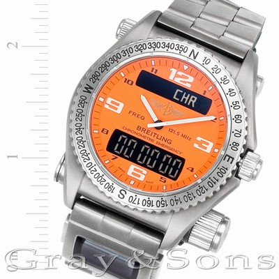 Breitling E76321 Emergency Quartz Male Titanium