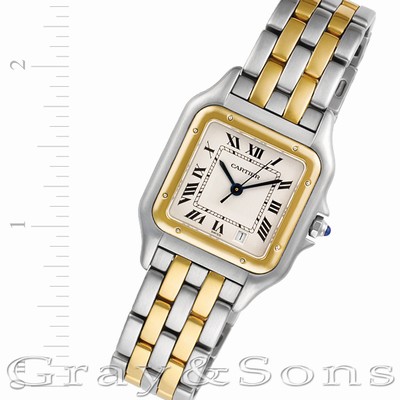 Cartier W25028B Panthere Quartz Male Stainless Steel