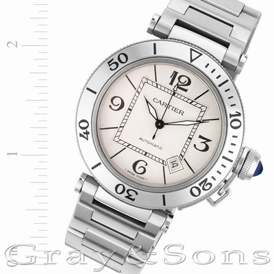 Cartier W31080M7 Pasha Seatimer Automatic Male Stainless Steel