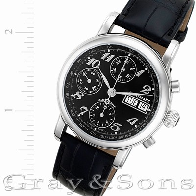 MontBlanc M29100 Chronograph Automatic Male Stainless Steel