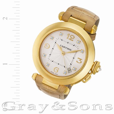 Cartier WJ11891G Pasha Automatic Female 18k yellow gold