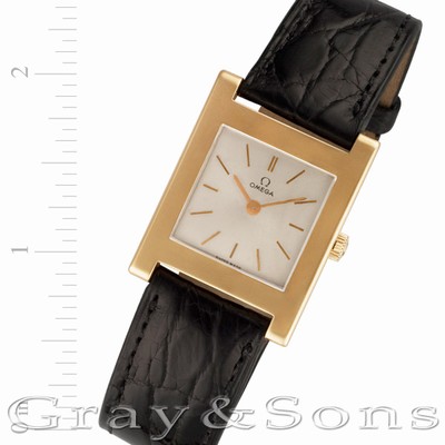 Omega Omega 4014 Ultra Thin Manual Male 18k yellow gold