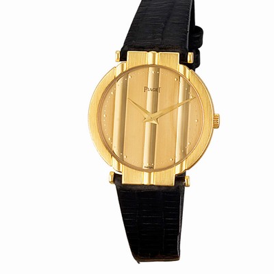 Piaget 8273 Polo Quartz Unisex 18k yellow gold