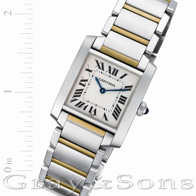 Cartier W51012Q4 Tank Francaise Quartz Unisex Stainless Steel