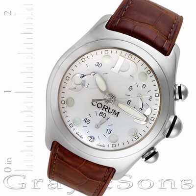 Corum 396.150.20 Bubble Quartz Male Stainless Steel