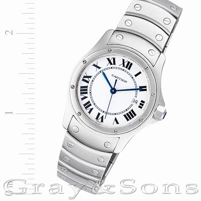 Cartier c131787 Santos Quartz Male Stainless Steel