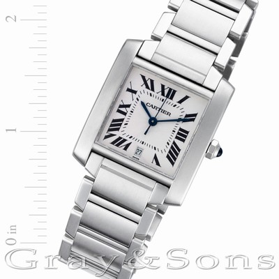 Cartier W51002Q3 Tank Francaise Automatic Male Stainless Steel
