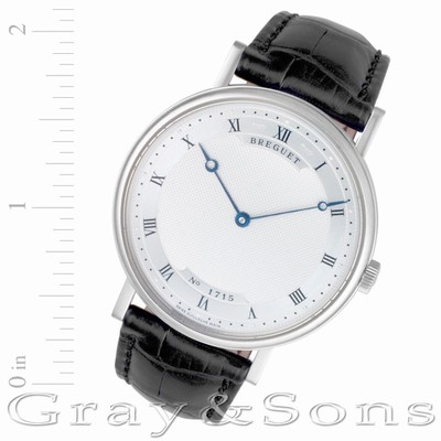 Breguet 5157  Automatic Male 18k White Gold