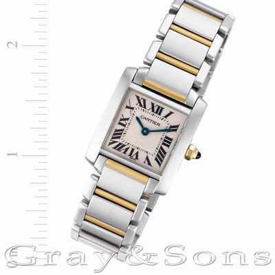 Cartier W51007Q4 Tank Francaise Quartz Female Stainless Steel