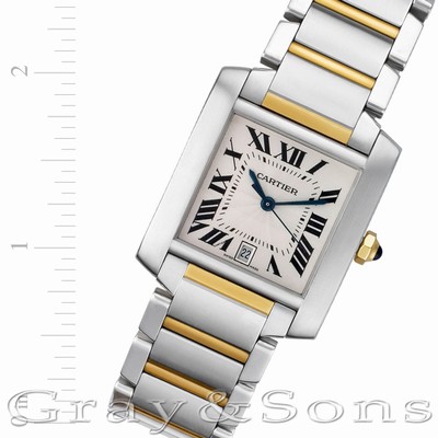 Cartier W51005Q4 Tank Francaise Automatic Male Stainless Steel
