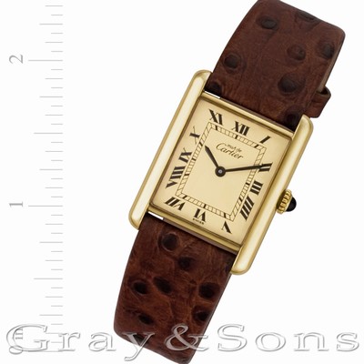 Cartier Cartier 1914 Tank Manual Unisex plaque