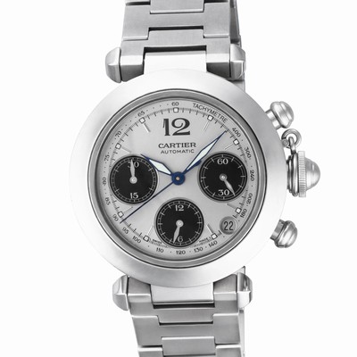 Cartier W31048M7 Pasha Automatic Unisex Stainless Steel