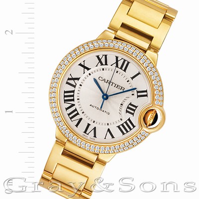 Cartier WE9005Z3 Ballon Bleu Automatic Unisex 18k yellow gold