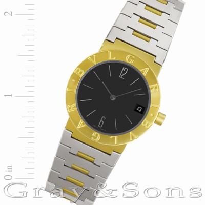 Bvlgari BB.30.GSD Bvlgari Quartz Unisex 18k yellow gold